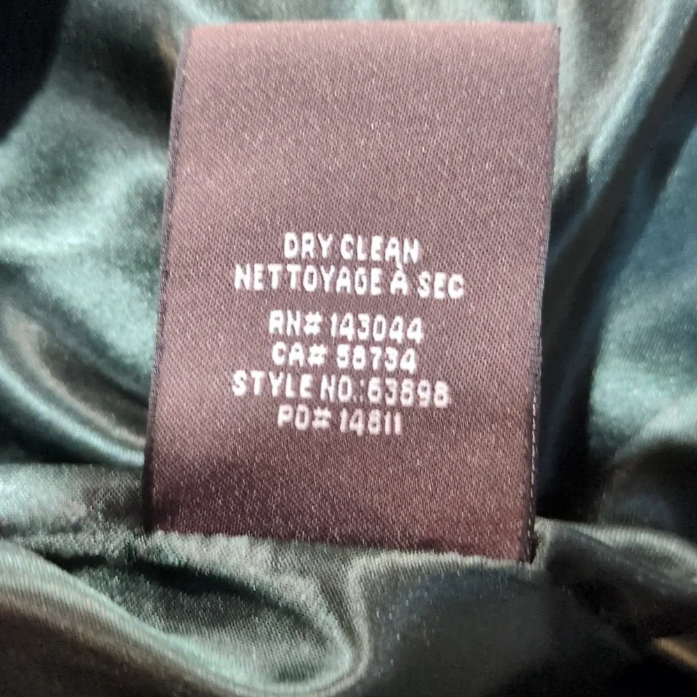 Badgley Mischka Women's Green Coat - Picture 9 of 10